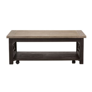 Heatherbrook - Cocktail Table - Charcoal & Ash