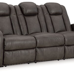 Fyne-dyme - Power Reclining Sofa With Adj Headrest