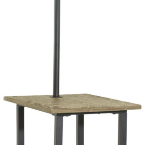 Shianne - Metal Tray Lamp - Black