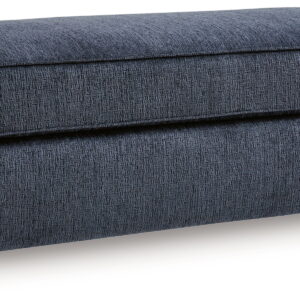 Albar Place - Oversized Accent Ottoman - Cobalt