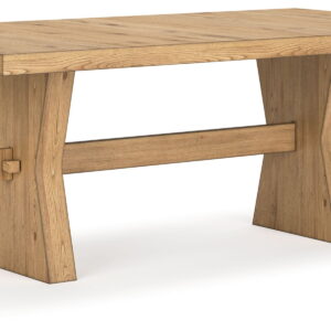 Galliden - Rectangular Dining Room Table - Light Brown