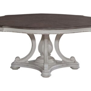 Magnolia Manor - Round Table - Antique White