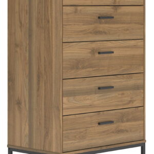 Deanlow - Five Drawer Chest - Honey