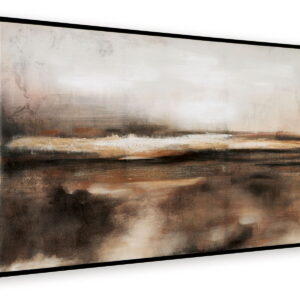 Drewland - Wall Art - Black / Brown / Orange