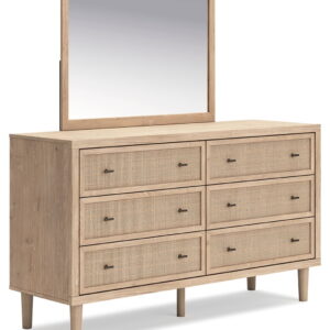 Cielden - Dresser And Mirror - Two-Tone