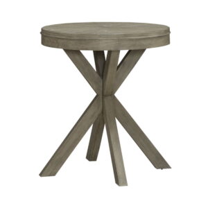 Brentwood - Round End Table - Sandstone