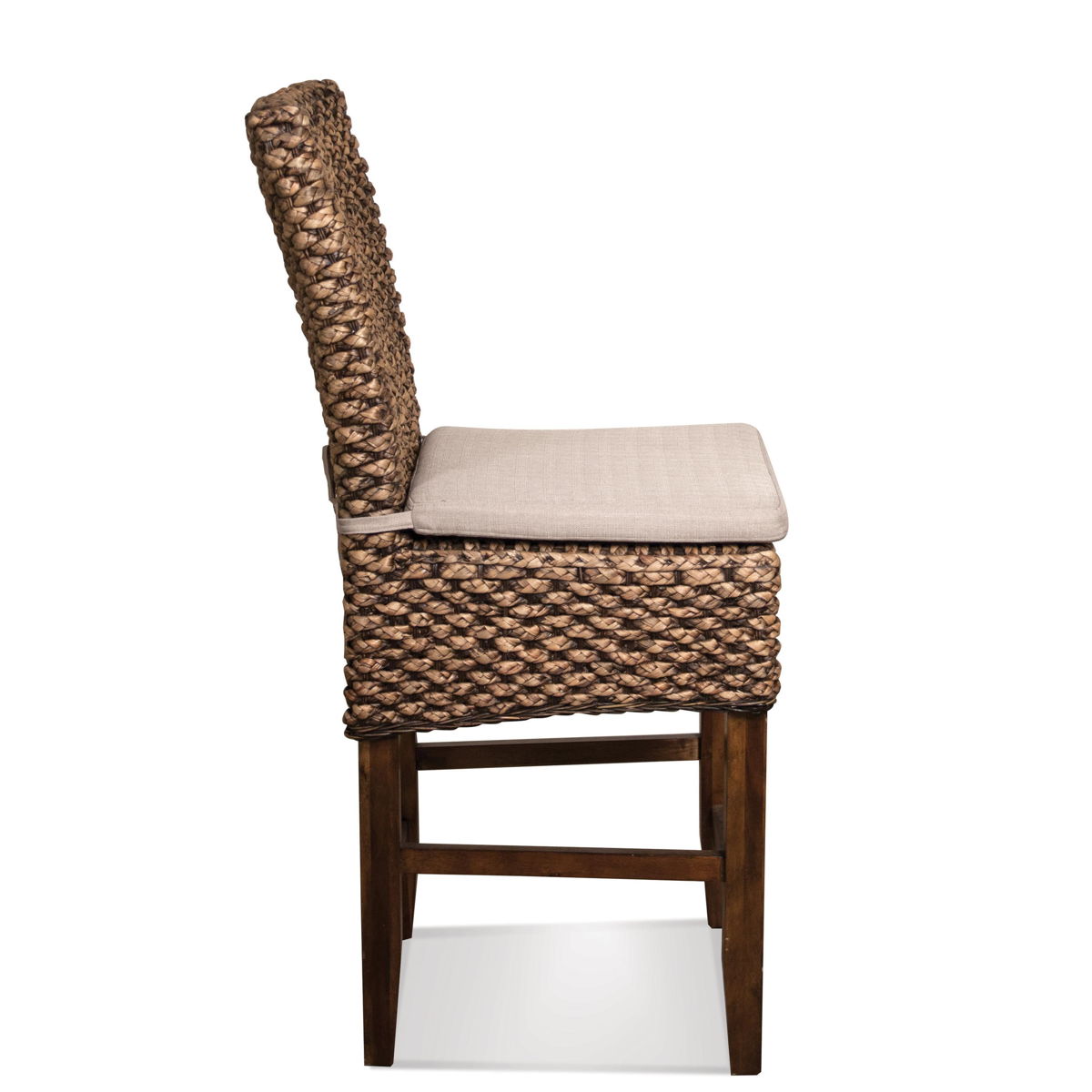 Mix-N-Match Chairs - Woven Counter Upholstered Stool (Set of 2) - Hazelnut - Image 3