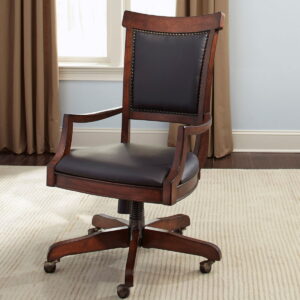 Brayton Manor - Jr Executive Desk Chair - Cognac