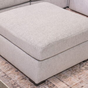 ModMax Luxe - Oversized Accent Ottoman - Flint