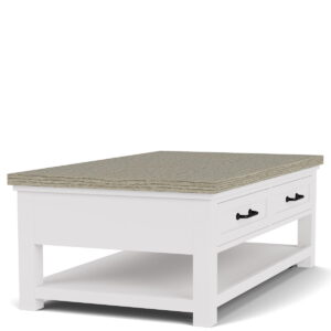 Cora - Large Coffee Table - Cloud / Fog