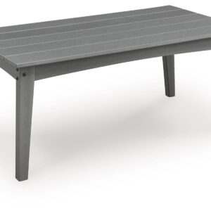 Cove Beach - Rectangular Cocktail Table - Gray