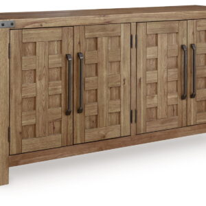 Ridgester - Dining Room Server - Light Brown