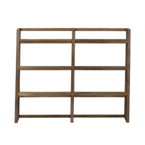 Stone Brook - Credenza Hutch - Rustic Saddle