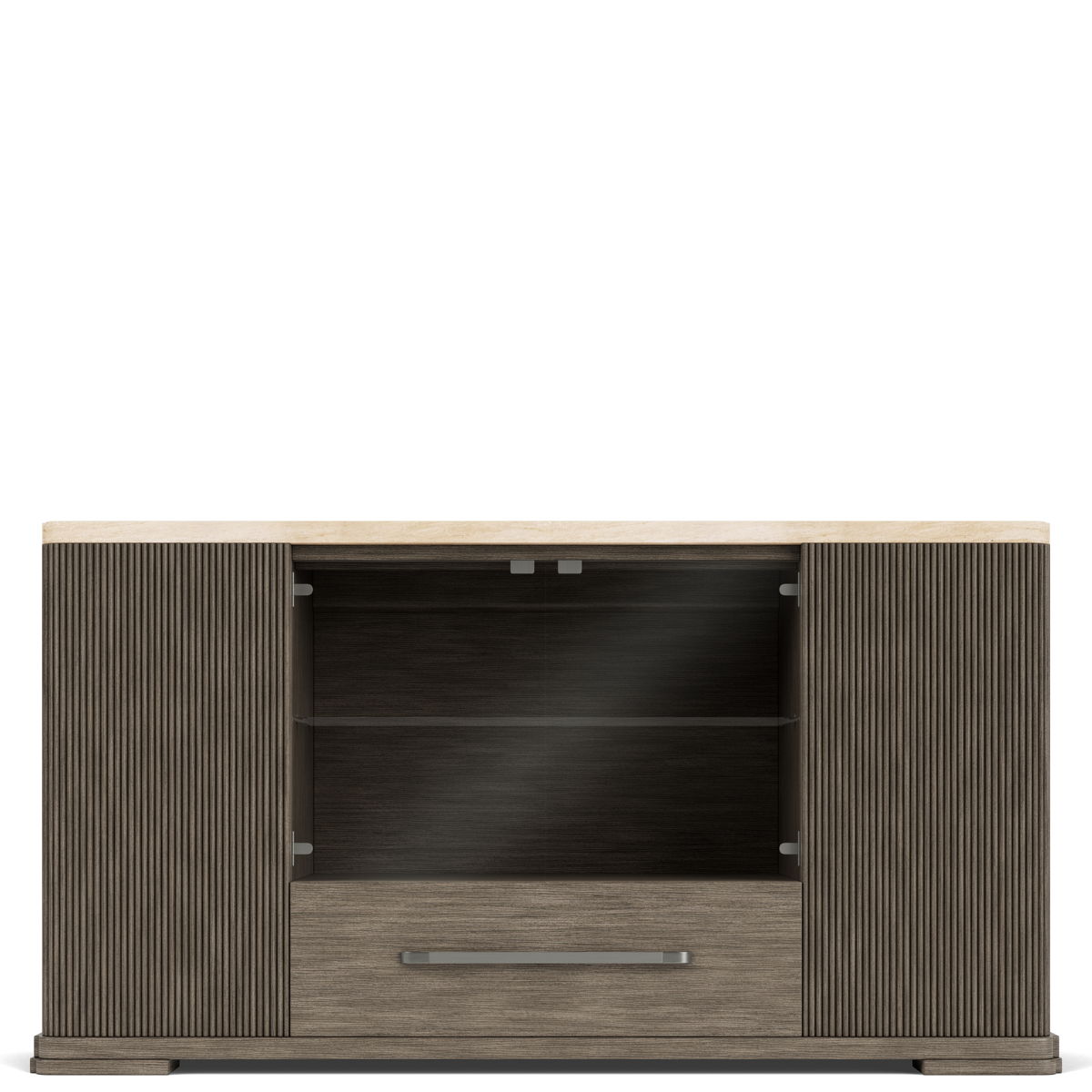 Sariel - Stone Top Server - Dark Brown