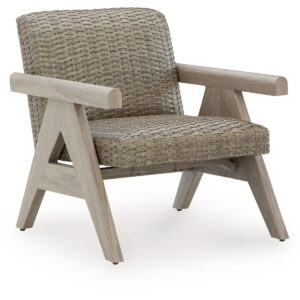 Cliff Trails - Rocking Lounge Chair - Beige