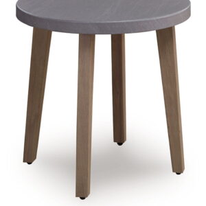Harmony Headlands - Round End Table - Natural / Gray