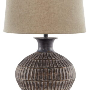 Magan - Metal Table Lamp - Antique Bronze Finish