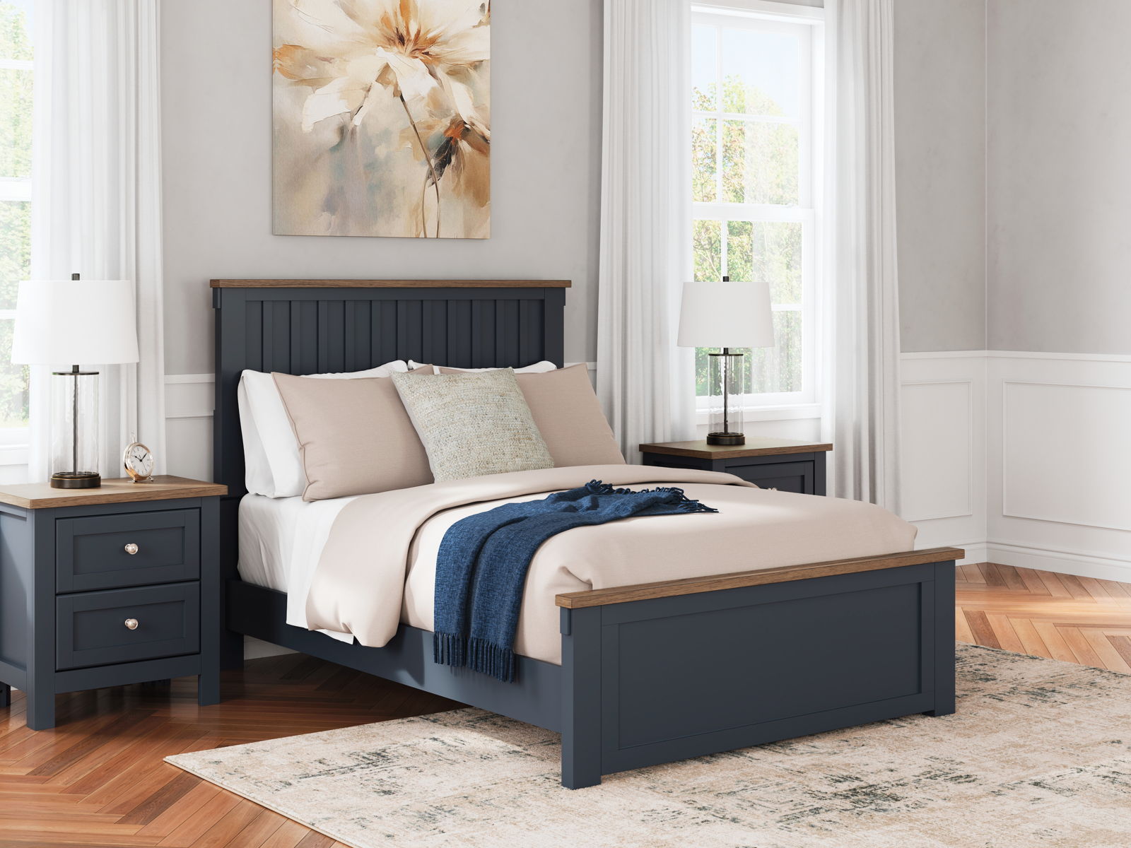 Landocken - Panel Bed - Image 19