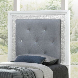 Reflections - Upholstered Panel Headboard With Lights