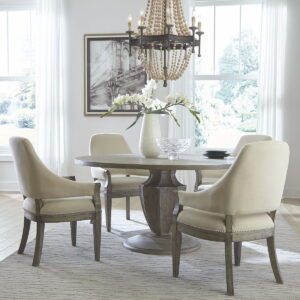 Westfield - 5 Piece Pedestal Table Set - Havana Brown