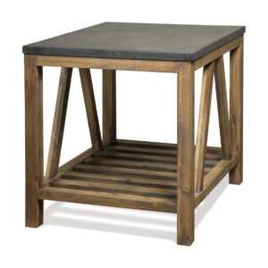 Weatherford - Rectangular End Table - Reclaimed Natural Pine
