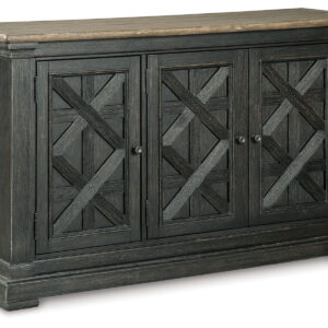 Tyler Creek - Dining Room Server - Black / Gray