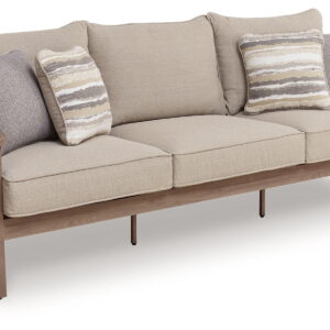 Harmony Headlands - Sofa With Cushion - Natural / Gray