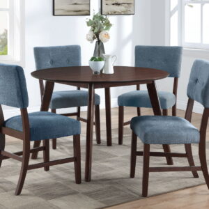 Tioga - 47" Round Dining Table Set