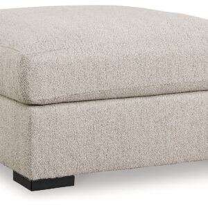 Ballyton - Oversized Accent Ottoman - Sand