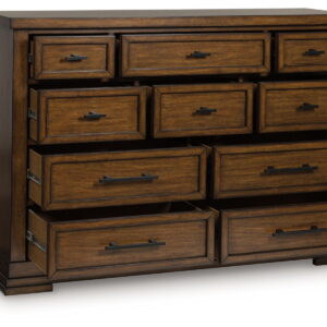 Taffenbrook - Dresser - Medium Brown