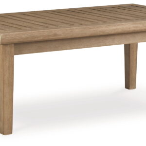 Carter Hall - Rectangular Cocktail Table - Beige