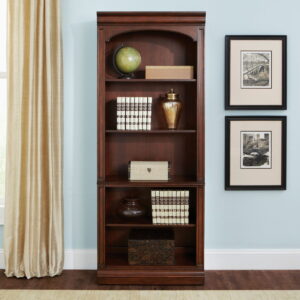 Brayton Manor - Jr Executive Open Bookcase - Cognac