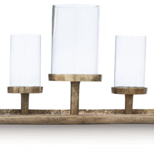 Wallmond - Candle Holder - Antique Brass Finish