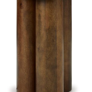 Henfield - Accent Table - Beige / Brown