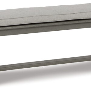 Visola - Bench with Cushion - Gray