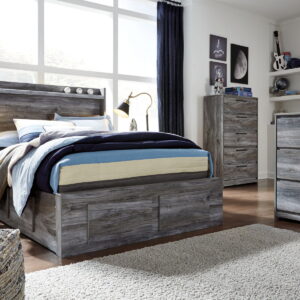 Baystorm - Panel Bedroom Set - Gray