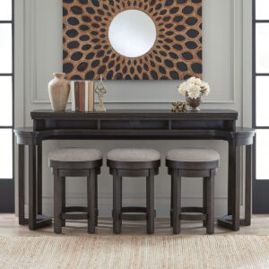 Weston - 4 Piece Bar Set - Peppercorn