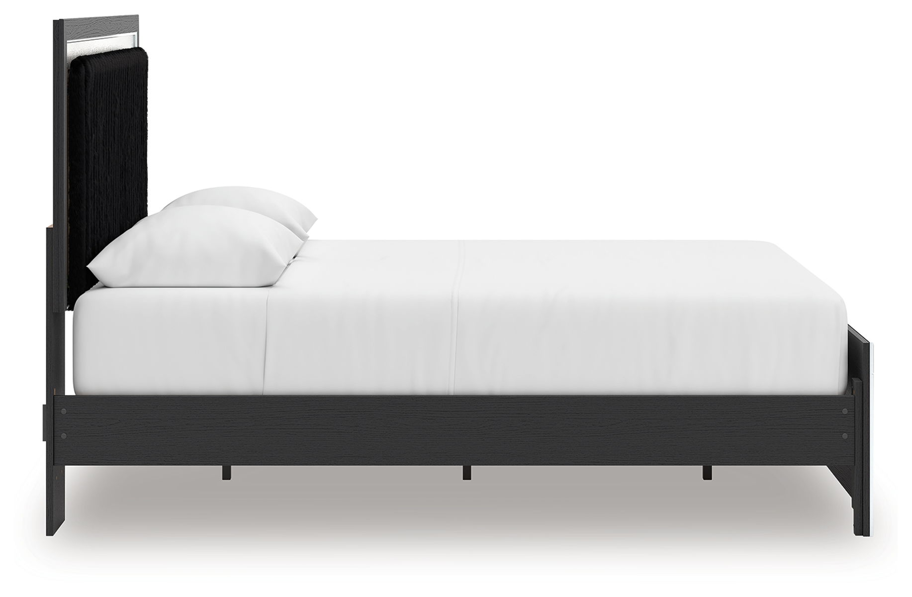 Zuraleus - Upholstered Panel Platform Bed With Roll Slats - Image 8