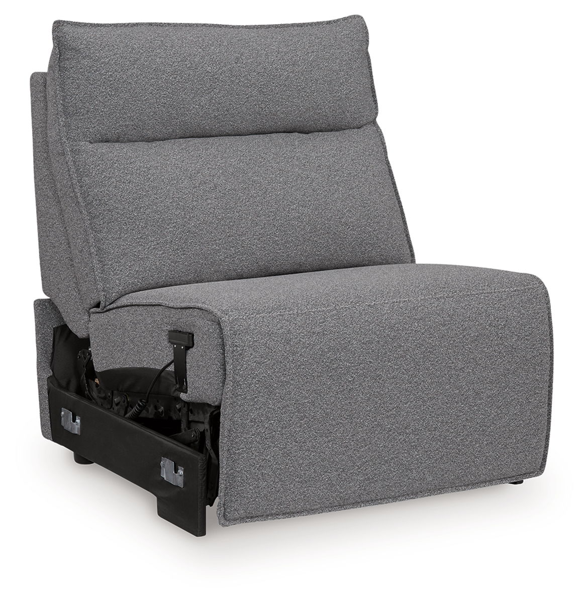 Modmax II - Reclining Sectional - Salt And Pepper - Image 11