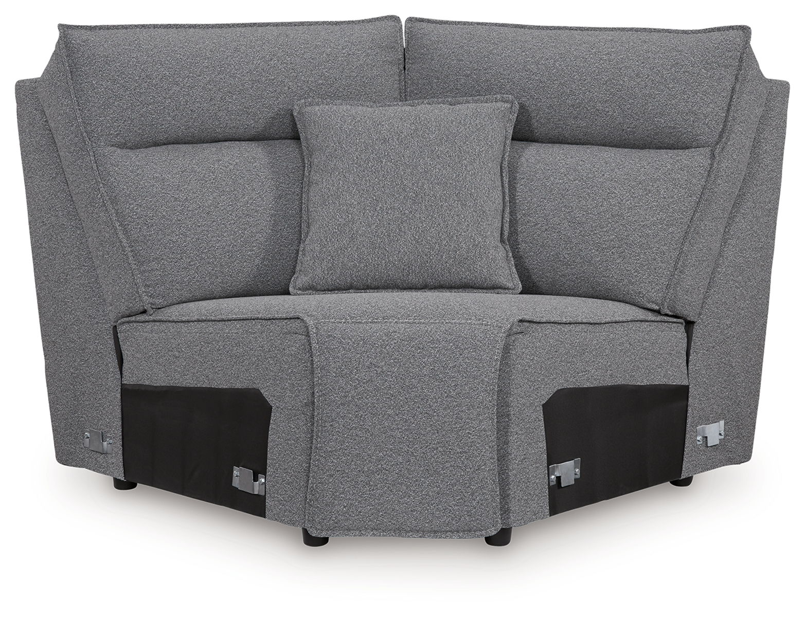 Modmax II - Reclining Sectional - Salt And Pepper - Image 36