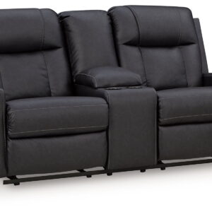 Mackmenville - Double Reclining Loveseat With Console