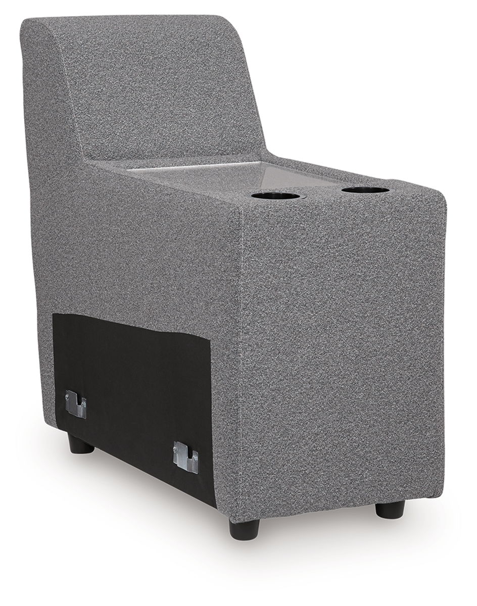 Modmax II - Reclining Sectional - Salt And Pepper - Image 8
