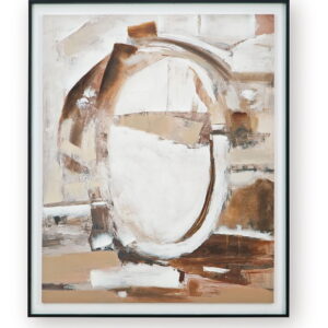 Bradlow - Wall Art - Brown / White / Black