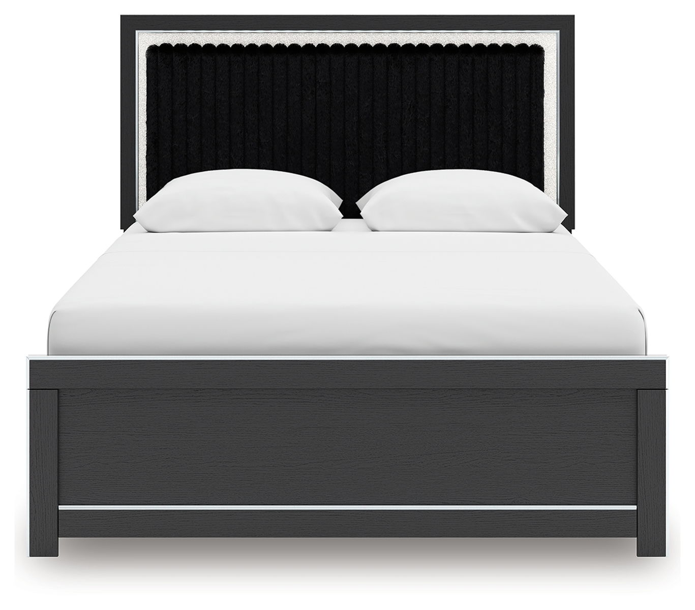 Zuraleus - Upholstered Panel Platform Bed With Roll Slats - Image 21