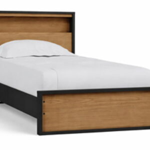 Kozmour - Bookcase Complete Bed Frame