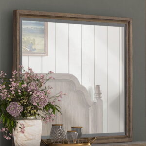 Hickory Grove - Landscape Mirror - Heirloom Brown