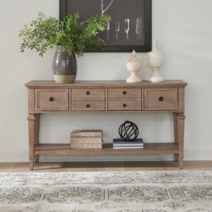 Haven Hills - Sofa Table - Camel Beige