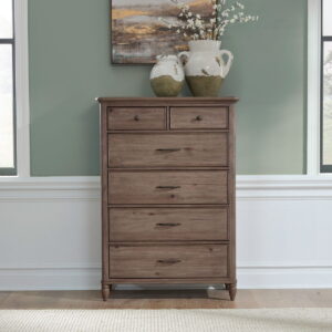Hickory Grove - 6 Drawer Chest - Heirloom Brown