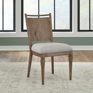 Hickory Grove - Panel Back Side Chair (RTA) - Heirloom Brown