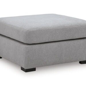 Lakepoint - Oversized Accent Ottoman - Nickel
